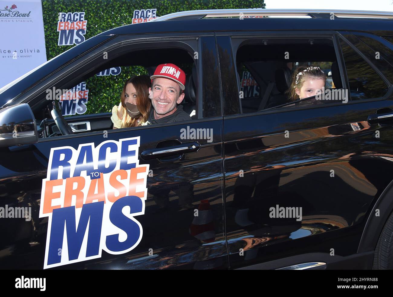 David Faustino arriving to the 28th Annual Race to Erase MS: Drive ...