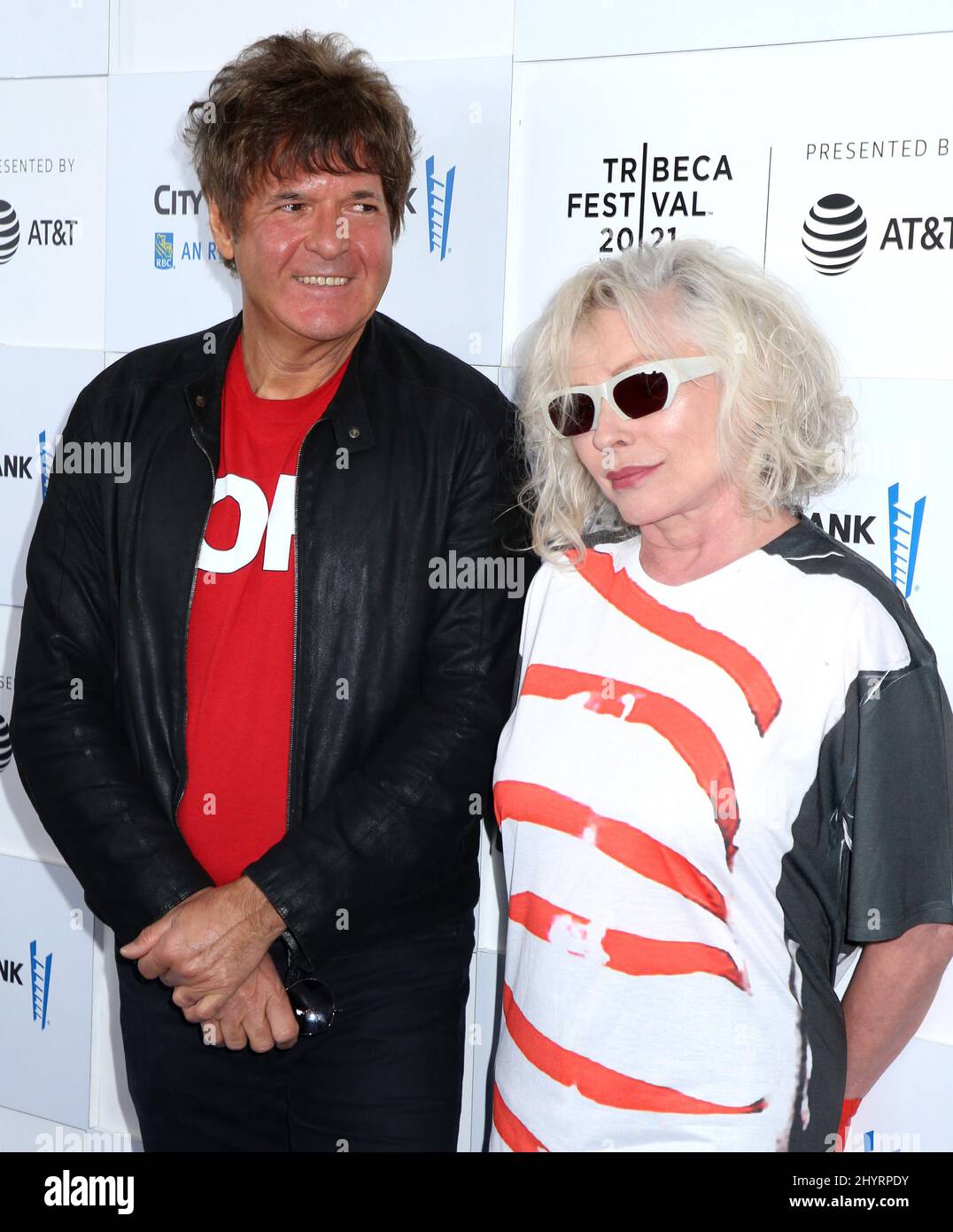 Clem Burke & Debbie Harry attending the 2021 Tribeca Film Festival ...