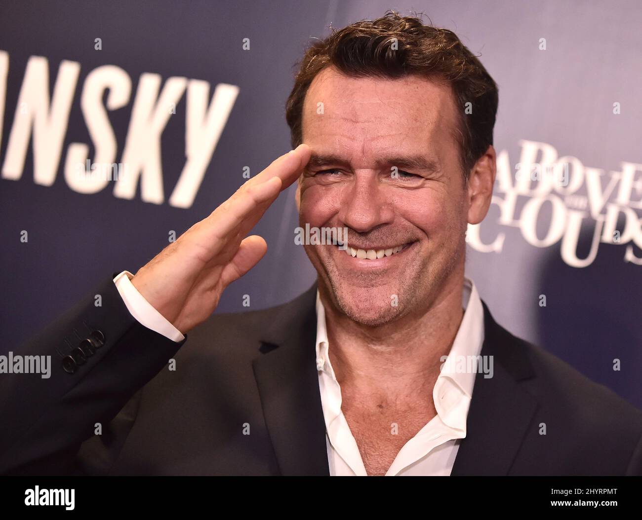 David James Elliott arriving to the Lansky€™ Los Angeles Premiere at