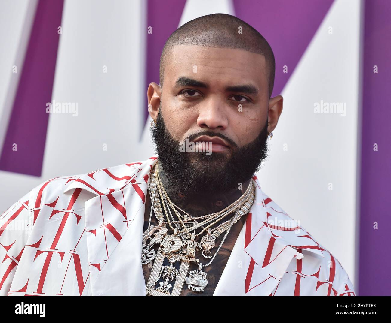 Joyner Lucas at the world premiere of "Space Jam A New Legacy" held at
