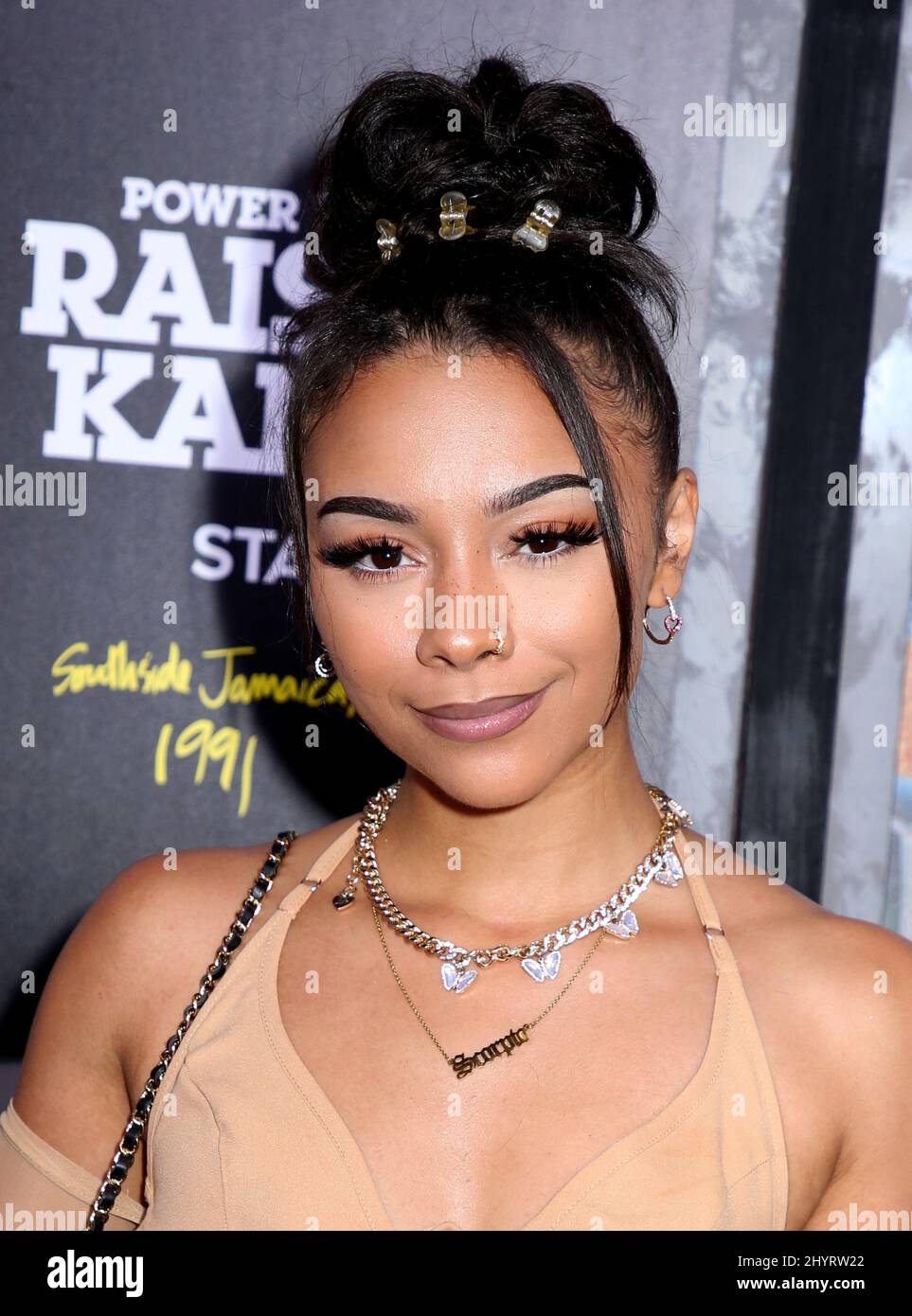 Alix Lapri attending 'Power Book III: Raising Kanan' World Premiere