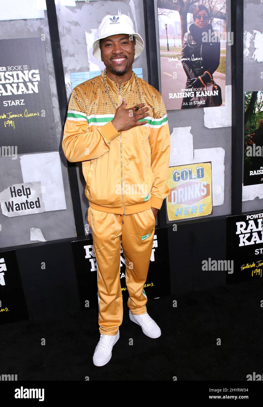 London Brown attending 'Power Book III Raising Kanan' World Premiere held at the Hammerstein