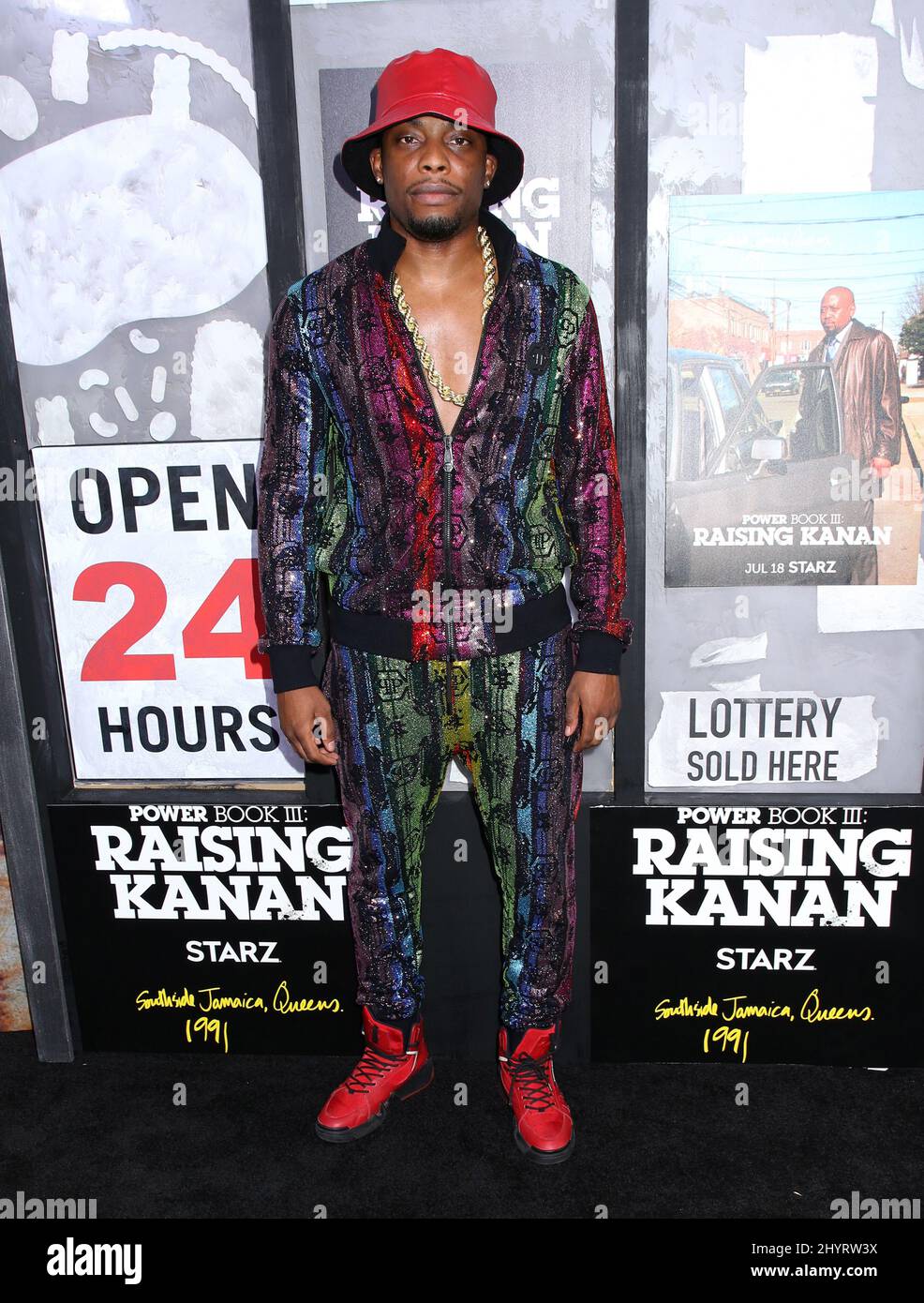 Woody McClain attending 'Power Book III Raising Kanan' World Premiere