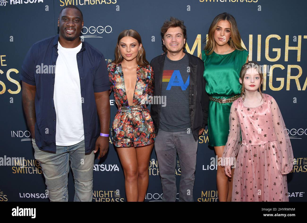 Donovan Carter, Caitlin Carmichael, Emile Hirsch, Sistine Stallone and