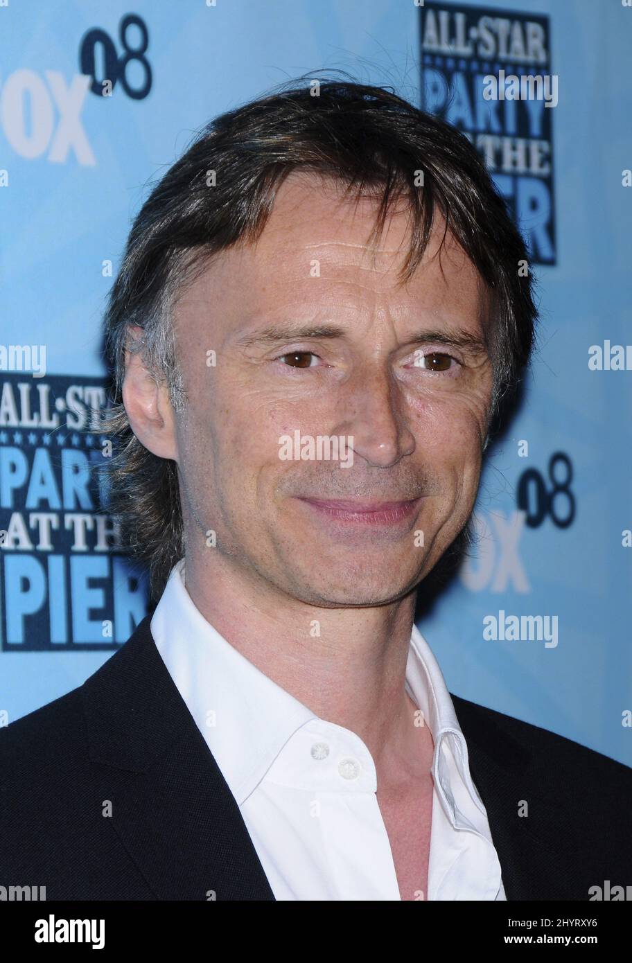 Robert Carlyle attends the FOX All-Star Party held on the Santa Monica Pier, Santa Monica, CA. Stock Photo