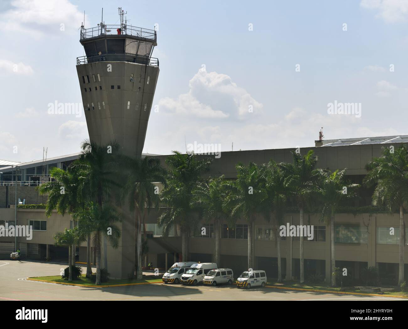 Alfonso Bonilla Aragón International Airport.  Cali, Colombia Stock Photo