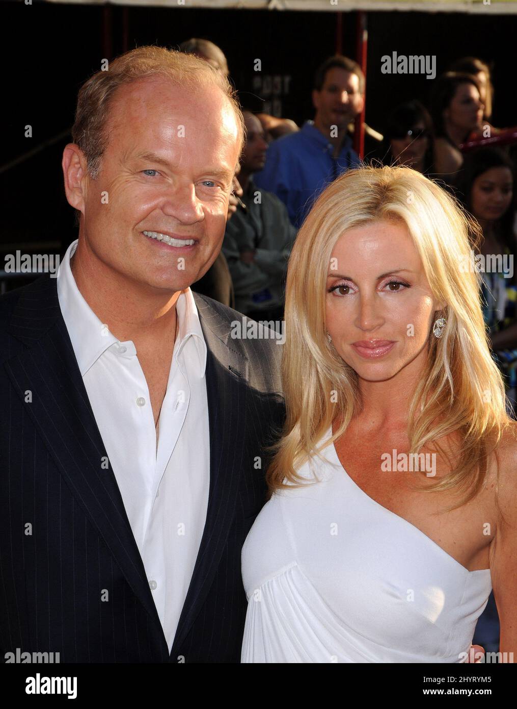 Kelsey Grammer and Camille Grammer attending the world premiere of