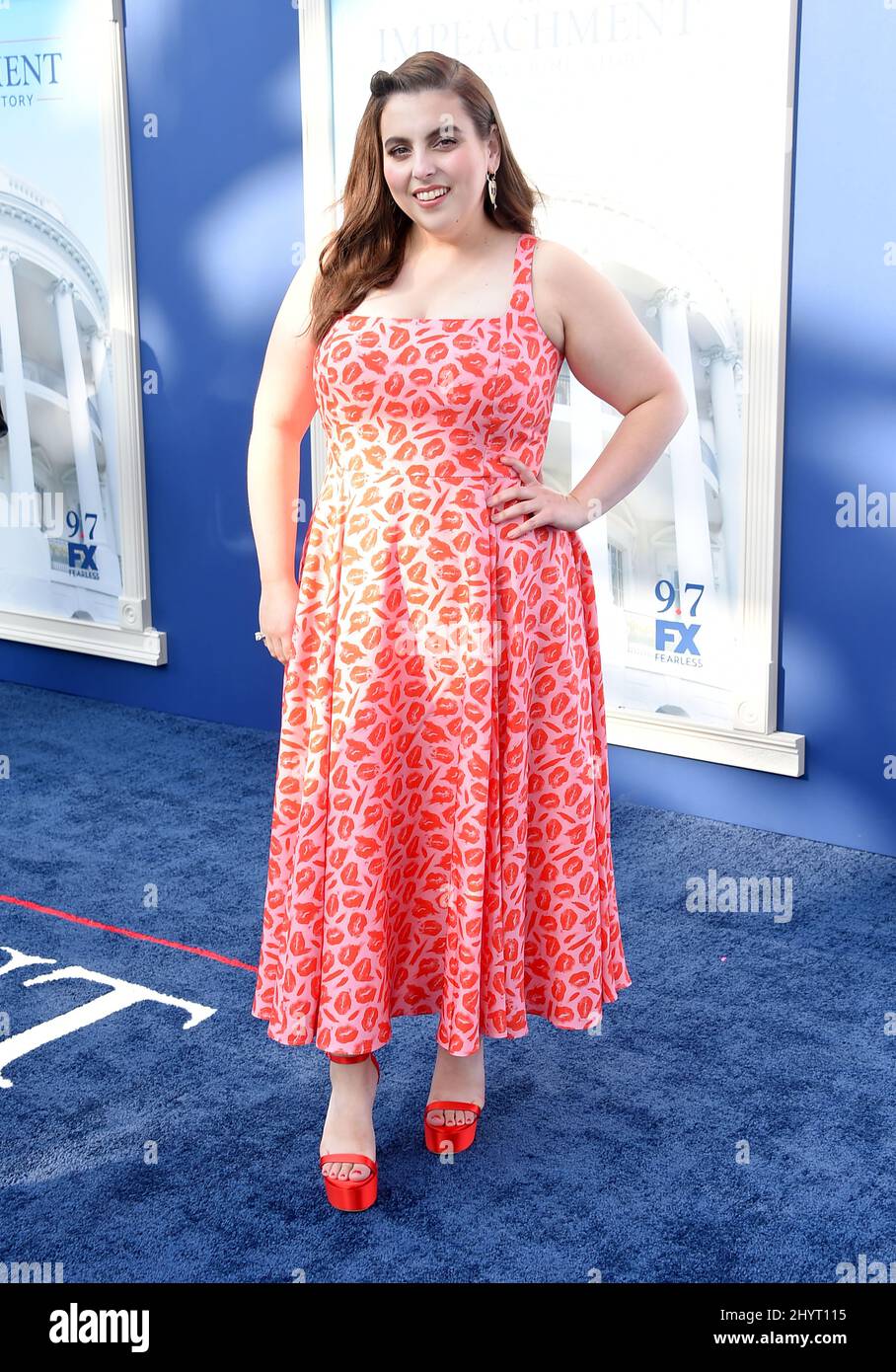 Beanie Feldstein at FX’s “Impeachment: American Crime Story” red carpet