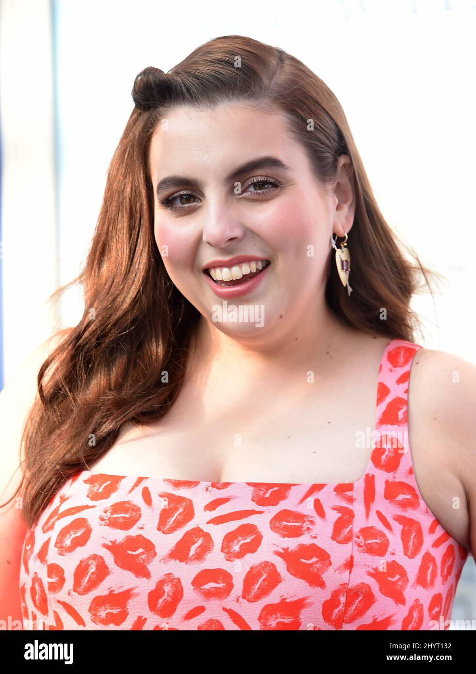 Beanie Feldstein at FX's "Impeachment American Crime Story" red carpet