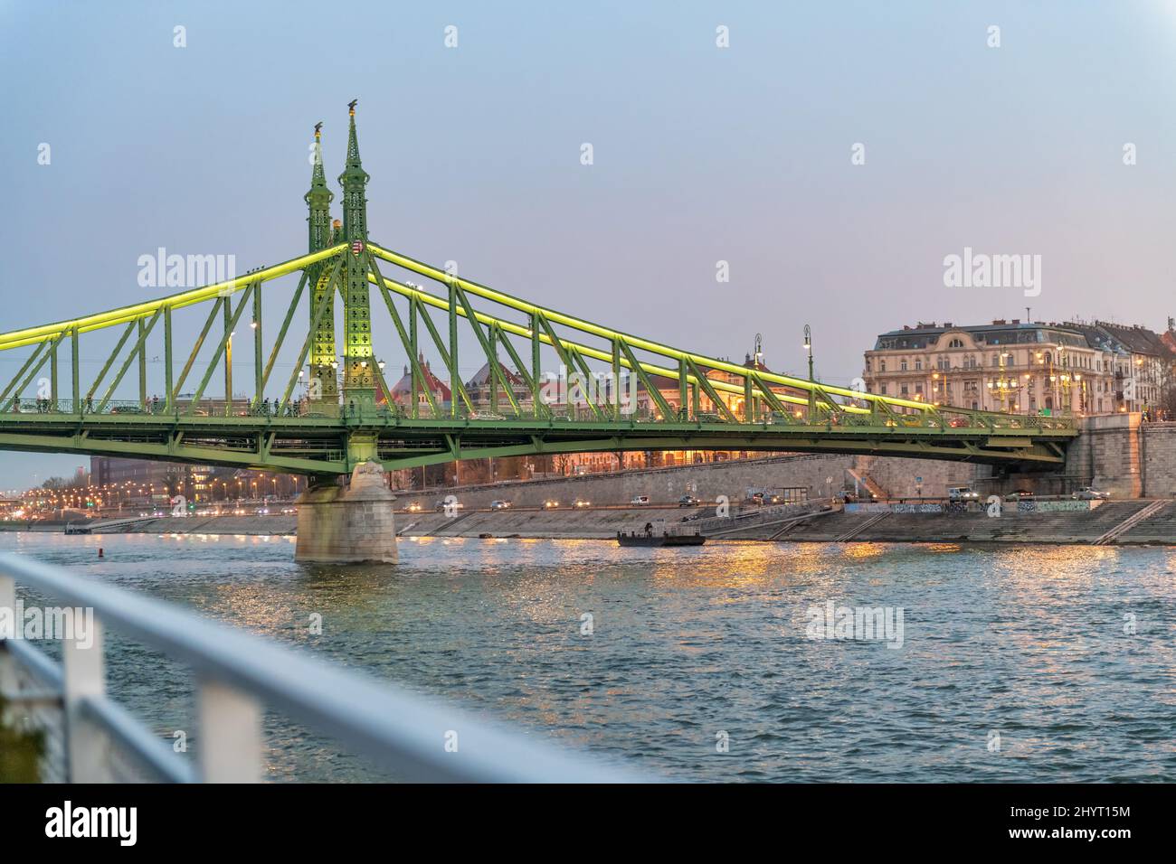 Liberty bridge sunset hi-res stock photography and images - Alamy