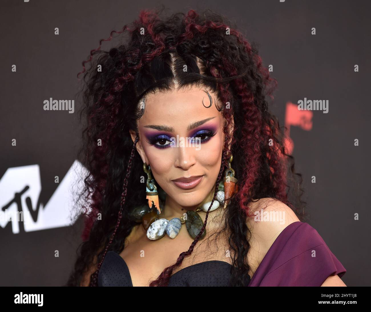 Doja Cat at the 2021 MTV Video Music Awards held at Barclays Center on
