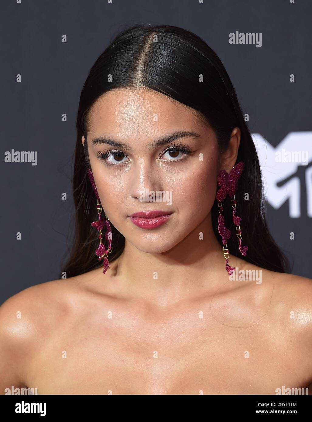 Olivia Rodrigo at the 2021 MTV Video Music Awards held at Barclays