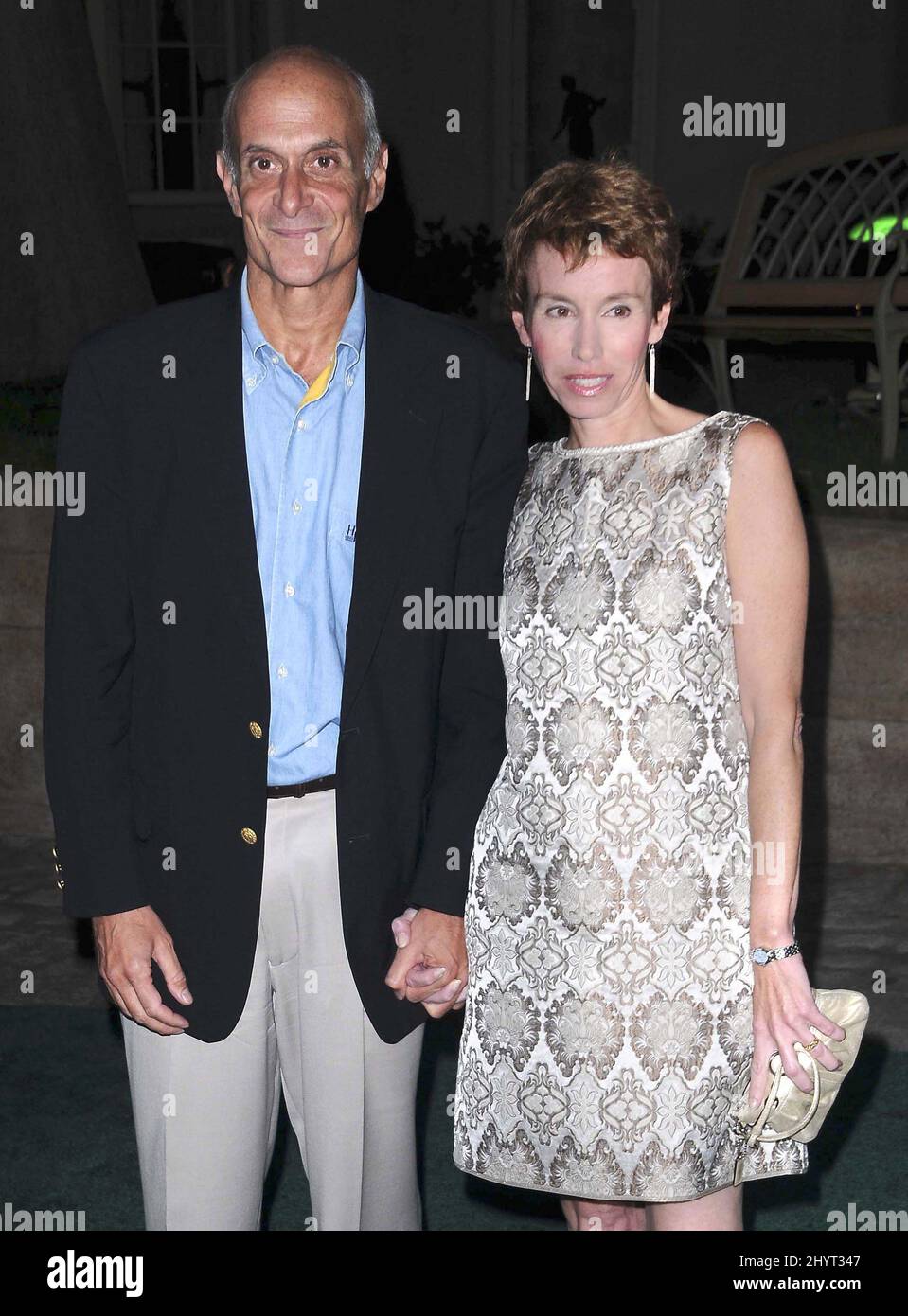 Homeland Security Secretary Michael Chertoff and wife Meryl Chertoff arrives at a Green Gala at Universal Studios, Universal City. *** Local Caption *** Stock Photo