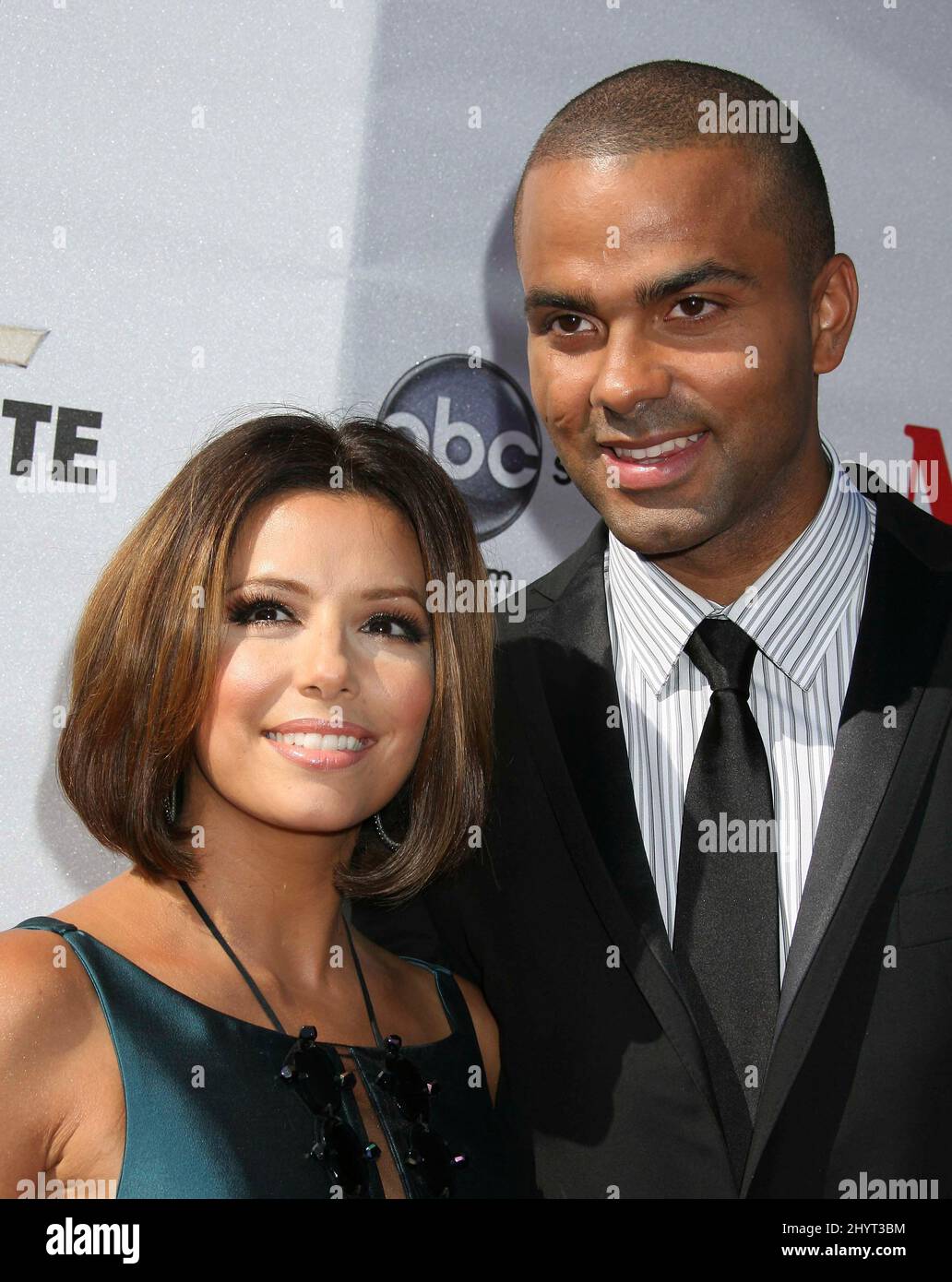 Tony Parker and Eva Longoria Parker at the 2nd Annual Rally for Kids with  Cancer Scavenger Cup The Qualifiers celebrity draft party at the  Hollywood Roosevelt Hotel, California Stock Photo - Alamy