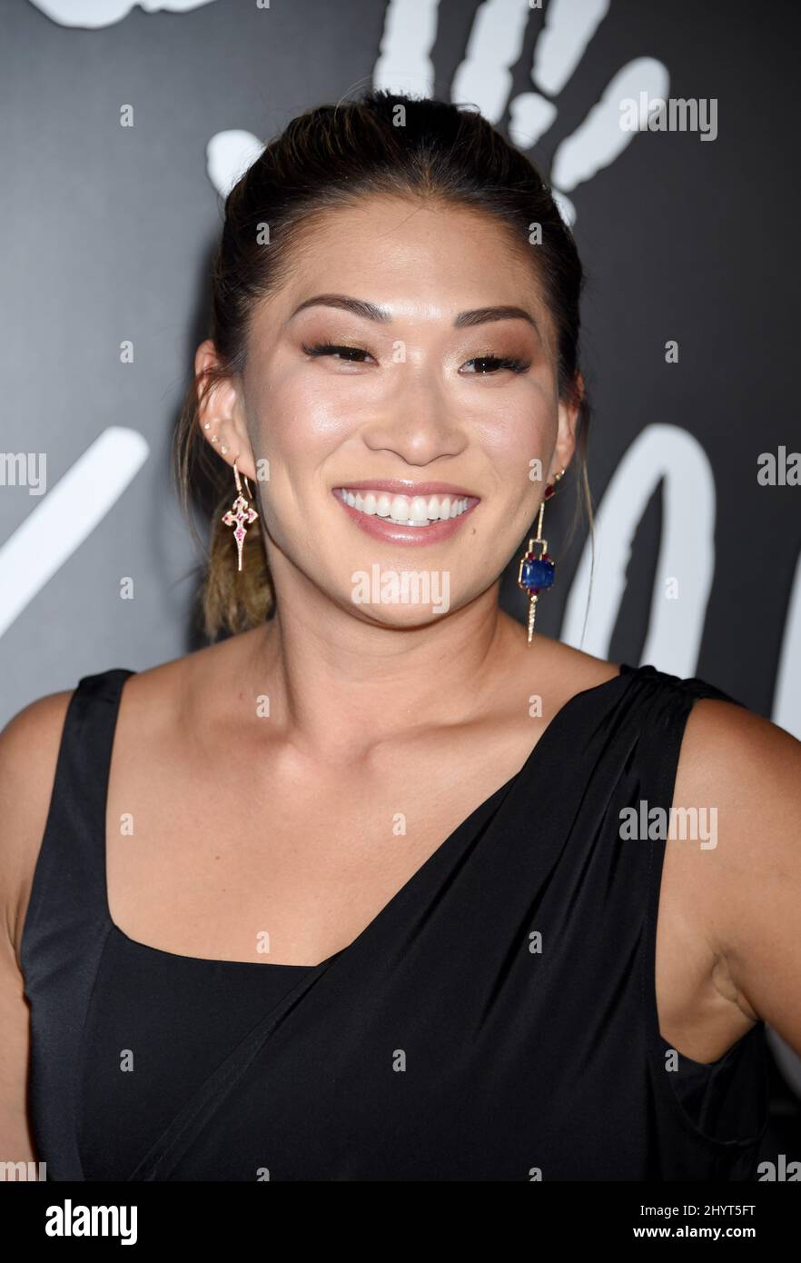Jenna Ushkowitz at Adopttogether's Annual Baby Ball 2021 Gala held at NeueHouse Hollywood on October 2, 2021 in Hollywood, CA. Stock Photo