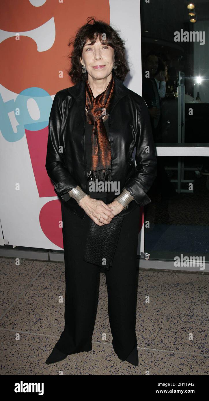 Lily Tomlin attending the World Premiere of the Musical 9 to 5 held at the Ahmanson Theatre in Los Angeles Stock Photo