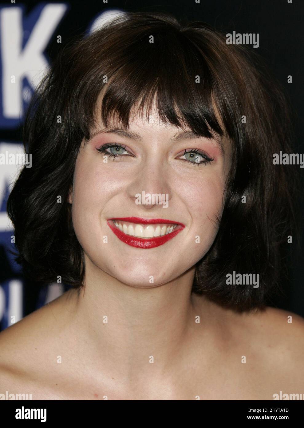 Diablo Cody arrives at the premiere of 'Nick and Norah's Infinite Playlist' in Los Angeles. Stock Photo