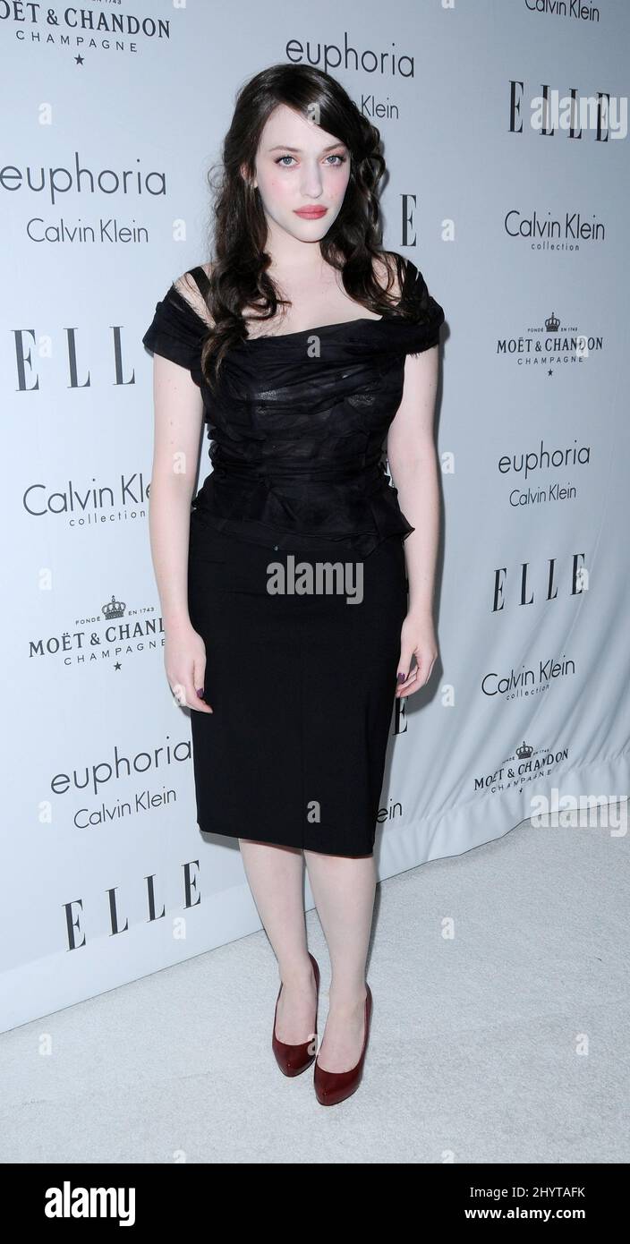 Kat Dennings attending the ELLE Magazine's 15th Annual Women in Hollywood  Tribute held at the Four Seasons Hotel, Los Angeles Stock Photo - Alamy