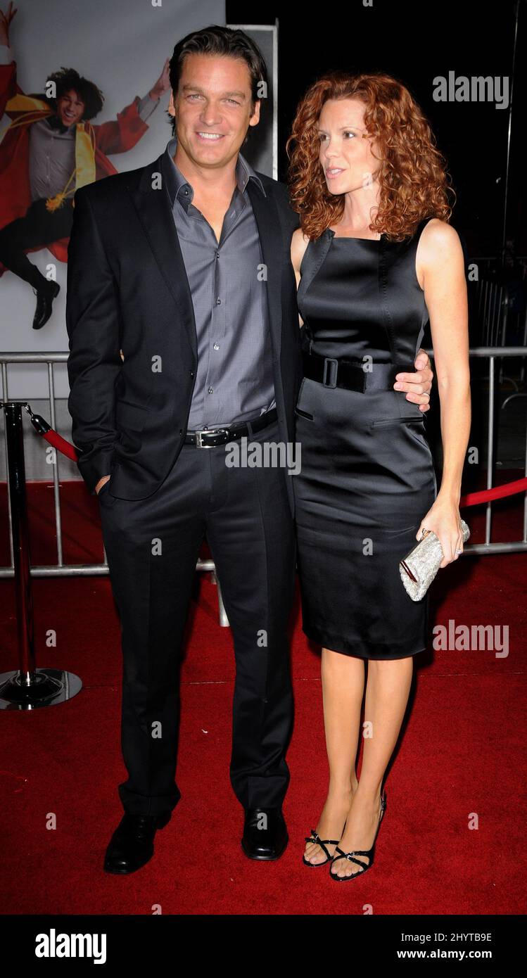 Bart Johnson and Robyn Lively at the High School Musical 3 Premiere