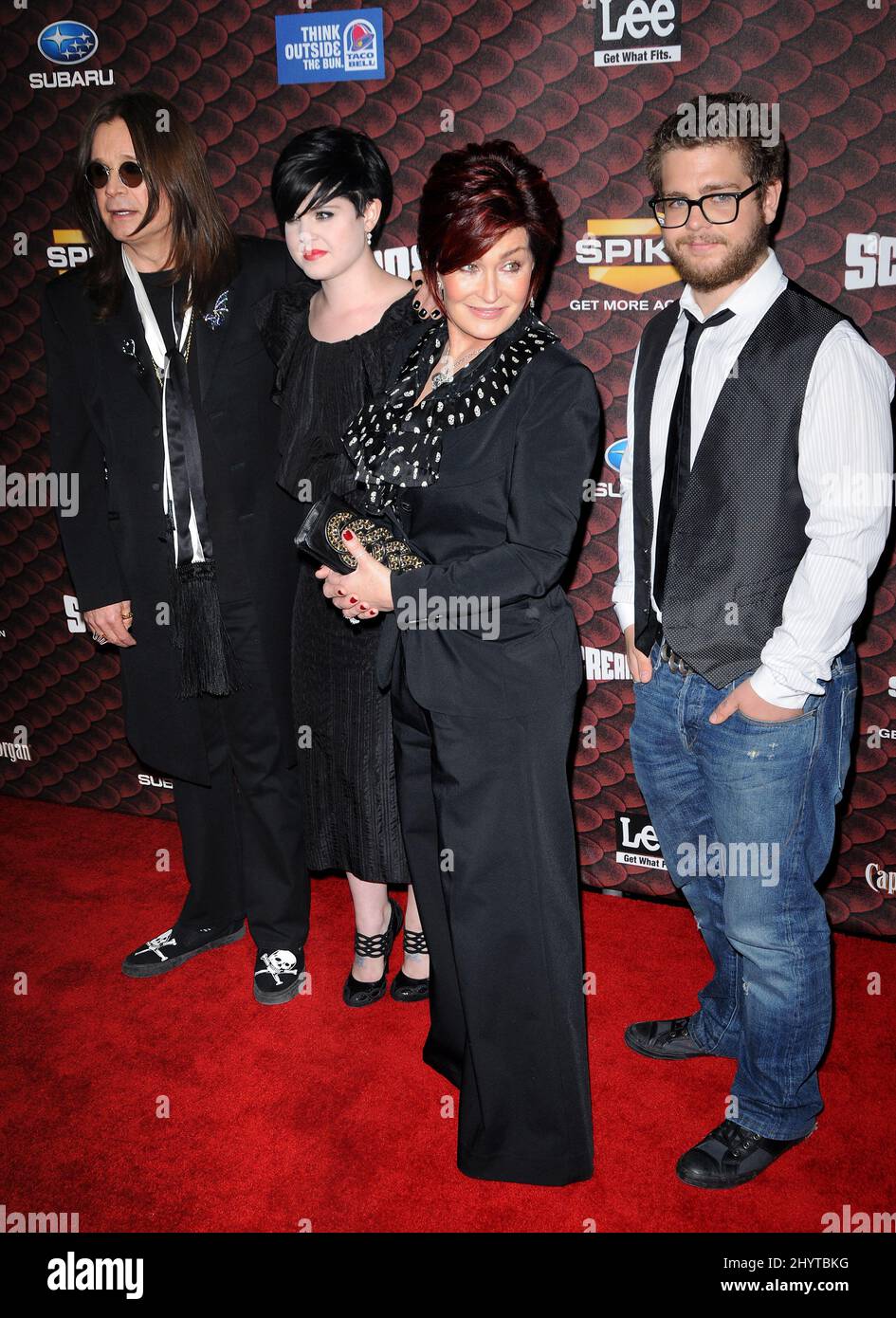 Ozzy Osbourne, Kelly Osbourne, Sharon Osbourne and Jack Osbourne at ...