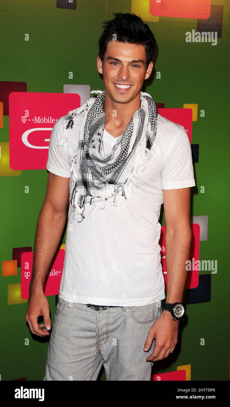 Adam Gregory attends the T-Mobile G1 Launch Party held at the Siren Studios in Hollywood. Stock Photo