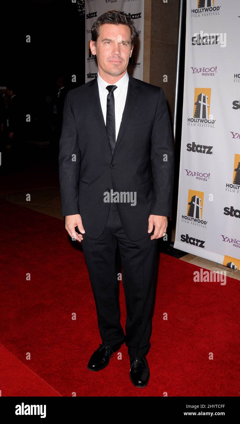 Josh Brolin arrives to the 12th Annual Hollywood Film Festival Awards Gala in Beverly Hills. Stock Photo