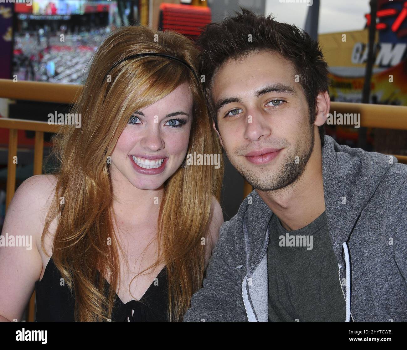 Molly and Blake Berris attend the "Day of Days" Fan Event held