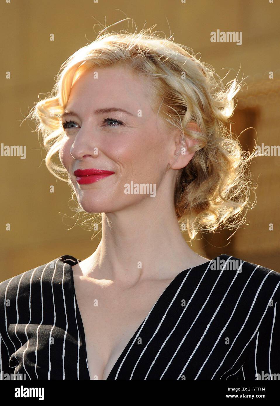 Australian Actress Cate Blanchett Is Honored With The 2376th Star On The Hollywood Walk Of Fame