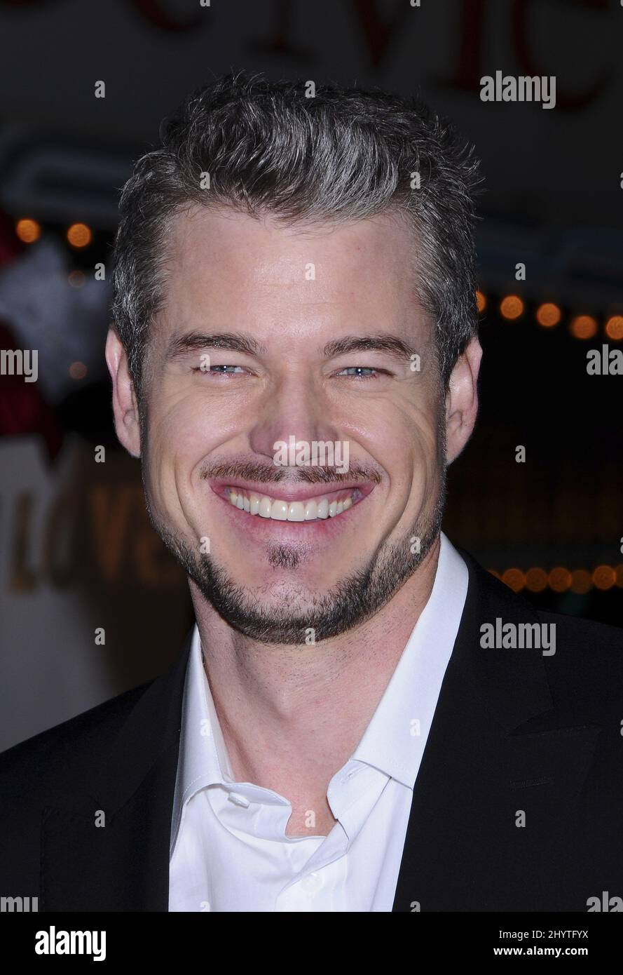 Eric Dane attends the 'Marley & Me' Premiere held at the Mann Village Theatre in California. Stock Photo