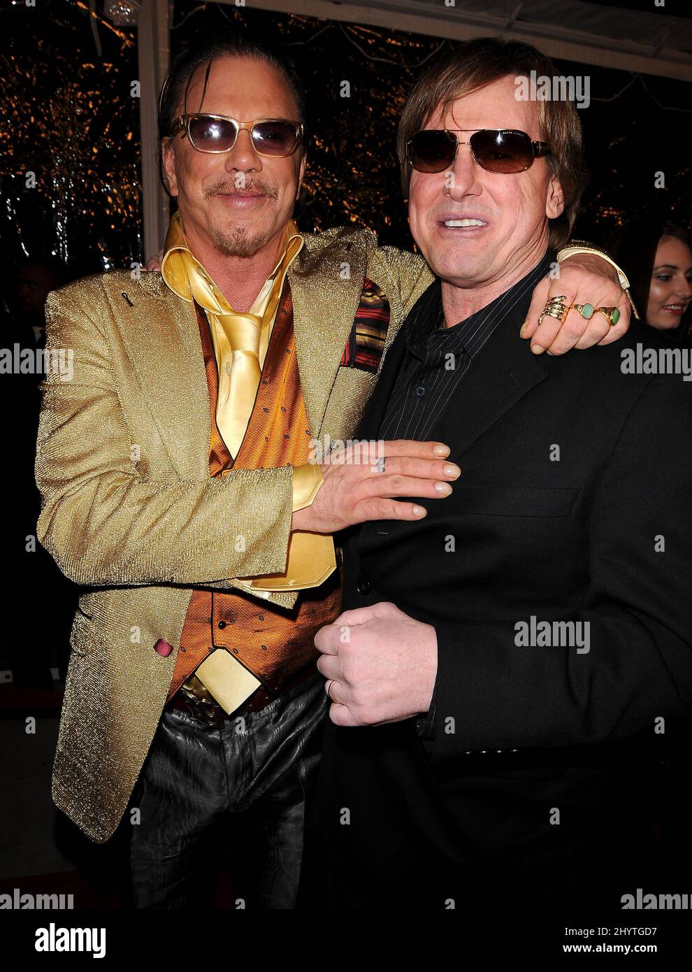Mickey Rourke and 