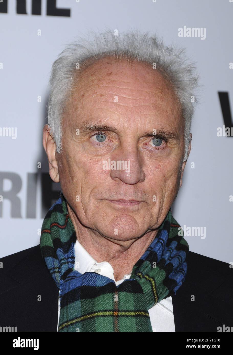 Terence Stamp attending the 'Valkyrie' Los Angeles Premiere. Held at the Directors Guild of America. Stock Photo