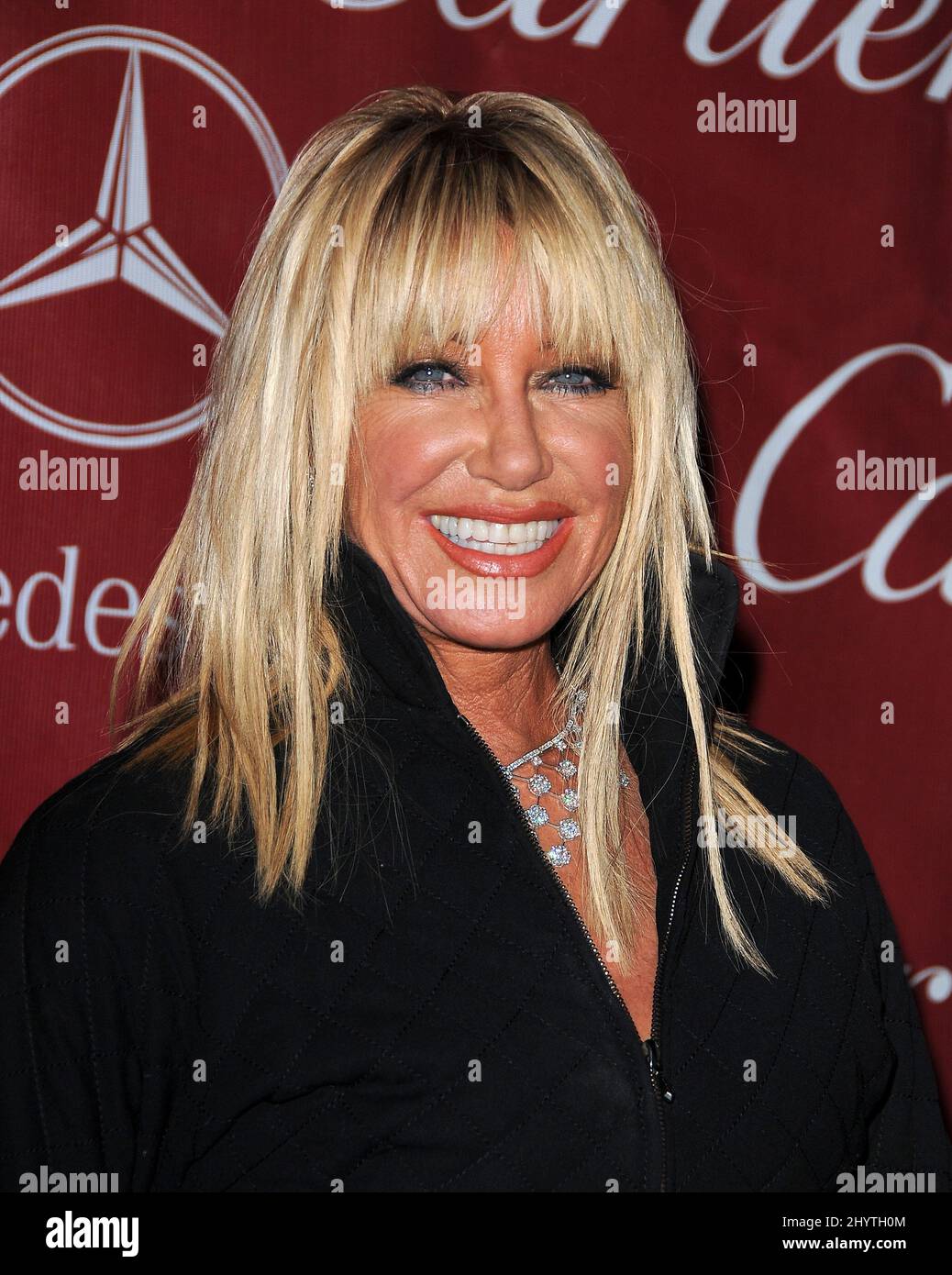Suzanne Somers attends the 20th Annual Palm Springs International Film Festival Awards Gala at the Palm Springs Convention Center Stock Photo
