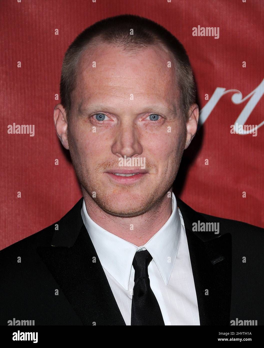 Paul Bettany attends the 20th Annual Palm Springs International Film Festival Awards Gala at the Palm Springs Convention Center Stock Photo