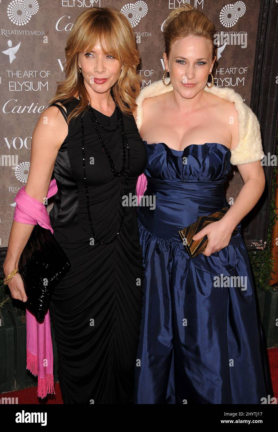 Rosanna Arquette and Patricia Arquette at The Art of Elysium 2nd Annual