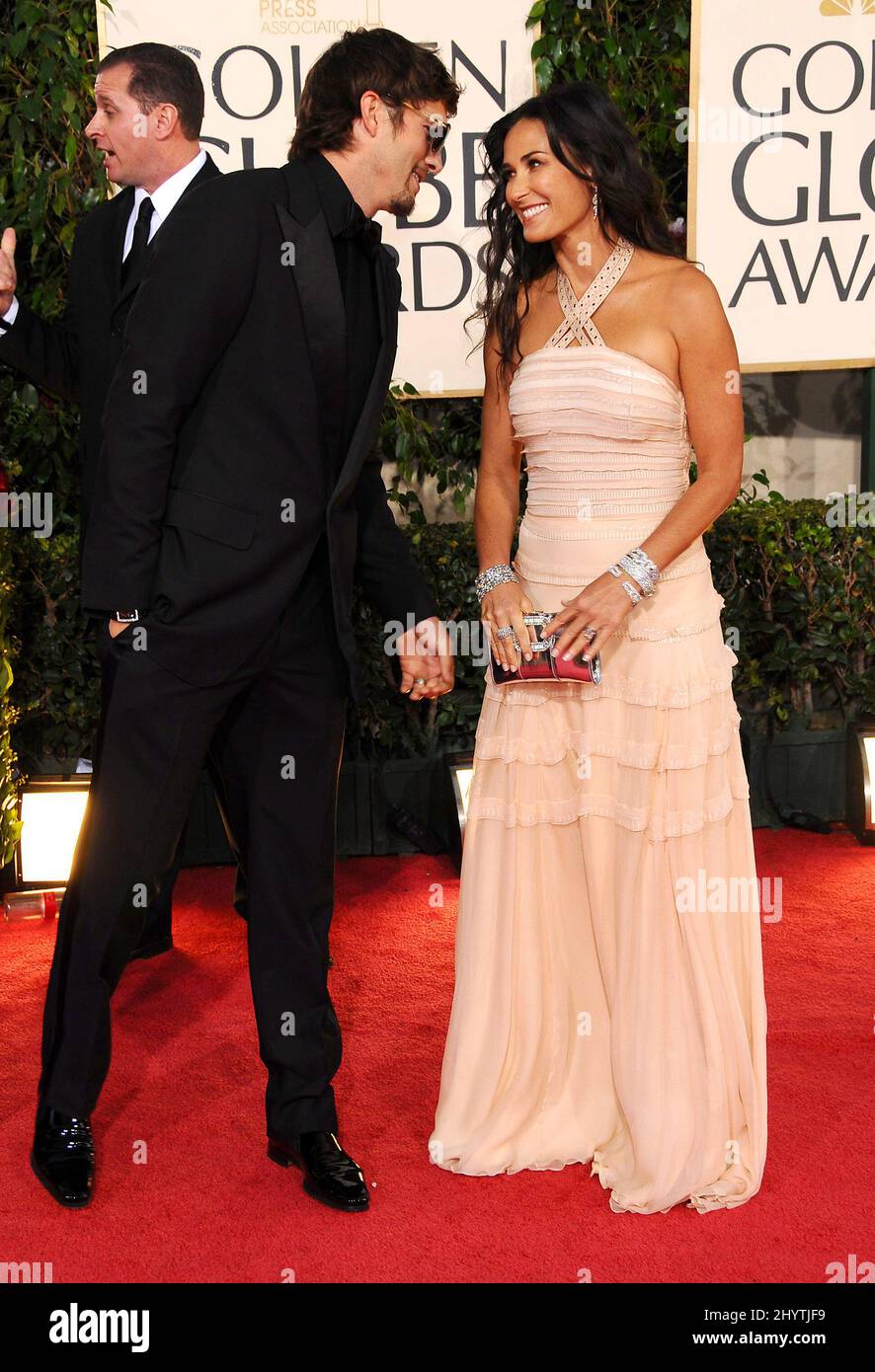 Ashton Kutcher and Demi Moore at the 66th Annual Golden Globe Awards at the Beverly Hilton Hotel Stock Photo - Alamy Ashton Kutcher and Demi Moore at the 66th Annual Golden Globe Awards at the Beverly Hilton Hotel Stock Photo - Alamy