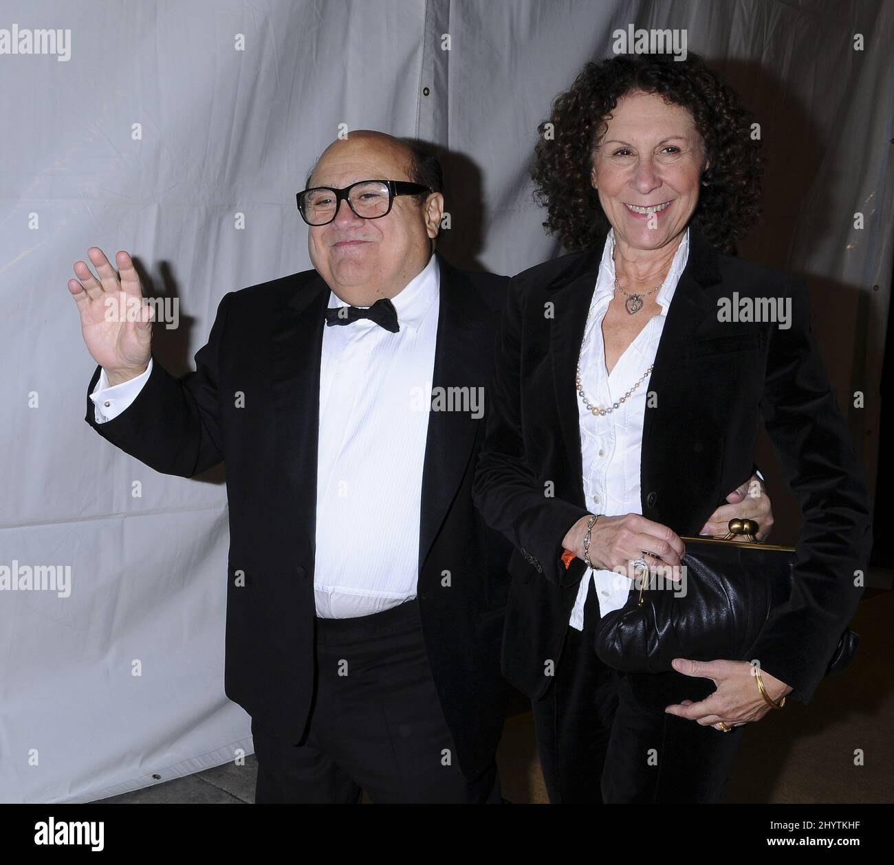 Danny Devito And Rhea Perlman At The 20th Annual Producers Guild Awards Held At The Palladium 