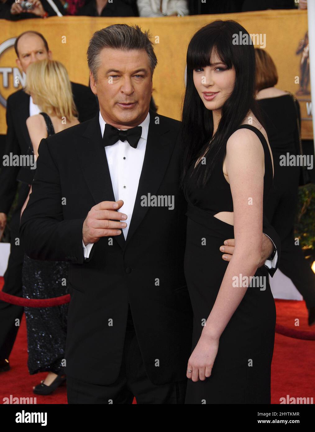 Alec Baldwin and daughter Ireland attending the 15th Annual Screen