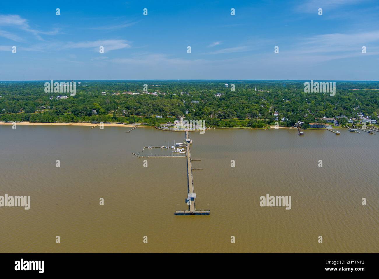 Fairhope, Alabama pier Stock Photo Alamy