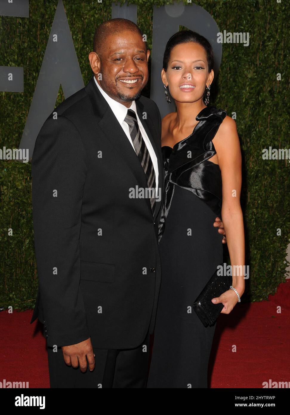 Forest Whitaker and Keisha Whitaker at the Vanity Fair Oscar Party 2009