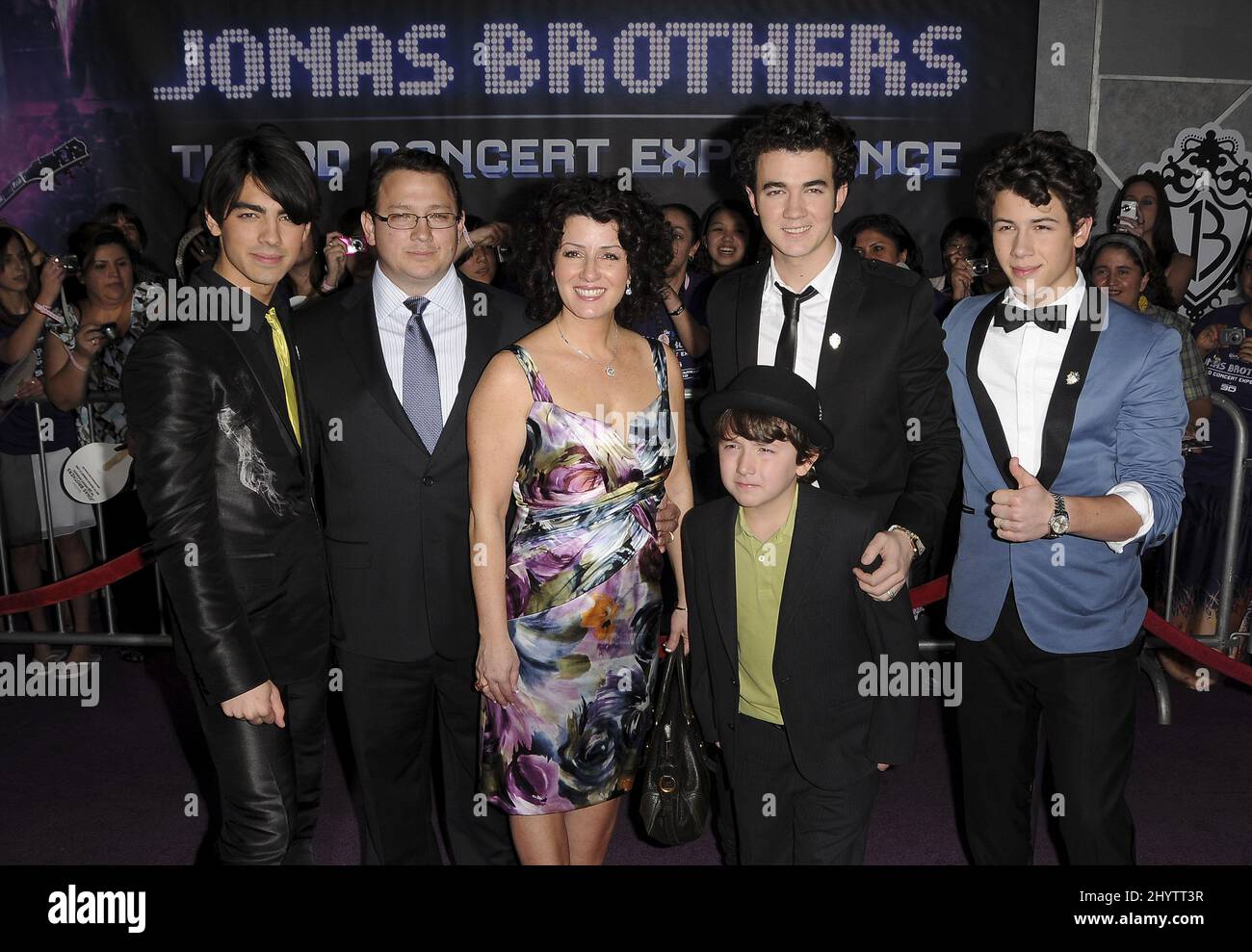 Joe Jonas, Nick Jonas and Kevin Jonas of the Jonas Brothers with