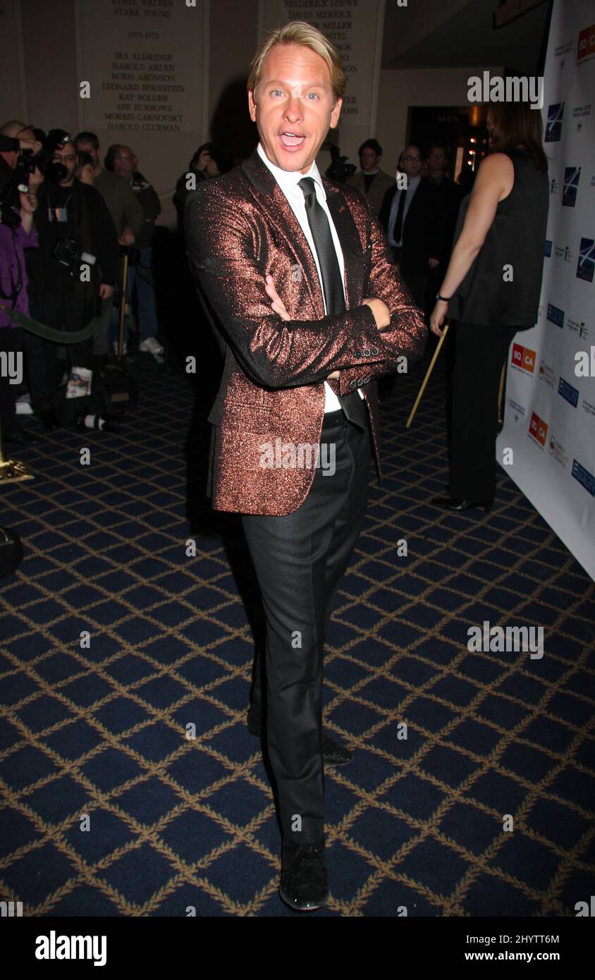 Carson Kressley attends the 'Defying Inequality' Broadway Concert, a celebrity benefit for equal rights held at the Gershwin Theatre in New York City Stock Photo
