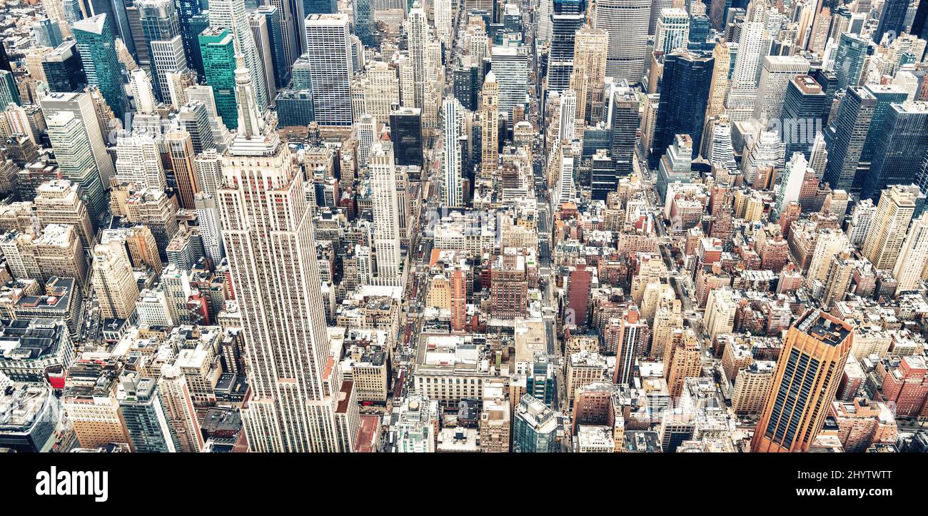 Manhattan skyscrapers new york hi-res stock photography and images - Alamy