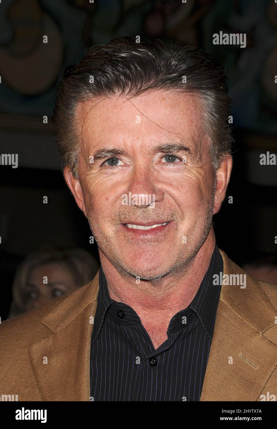 Alan Thicke at the opening of Gloria Loring's "TV Tunez Tonight!" at