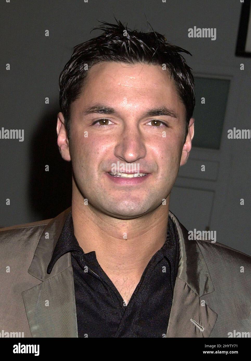 File picture dated January 15, 2002 of Andy Hallett who played 'Lorne' in the television series 'Angel'. The singer/actor had struggled with congestive heart disease since 2004. Stock Photo