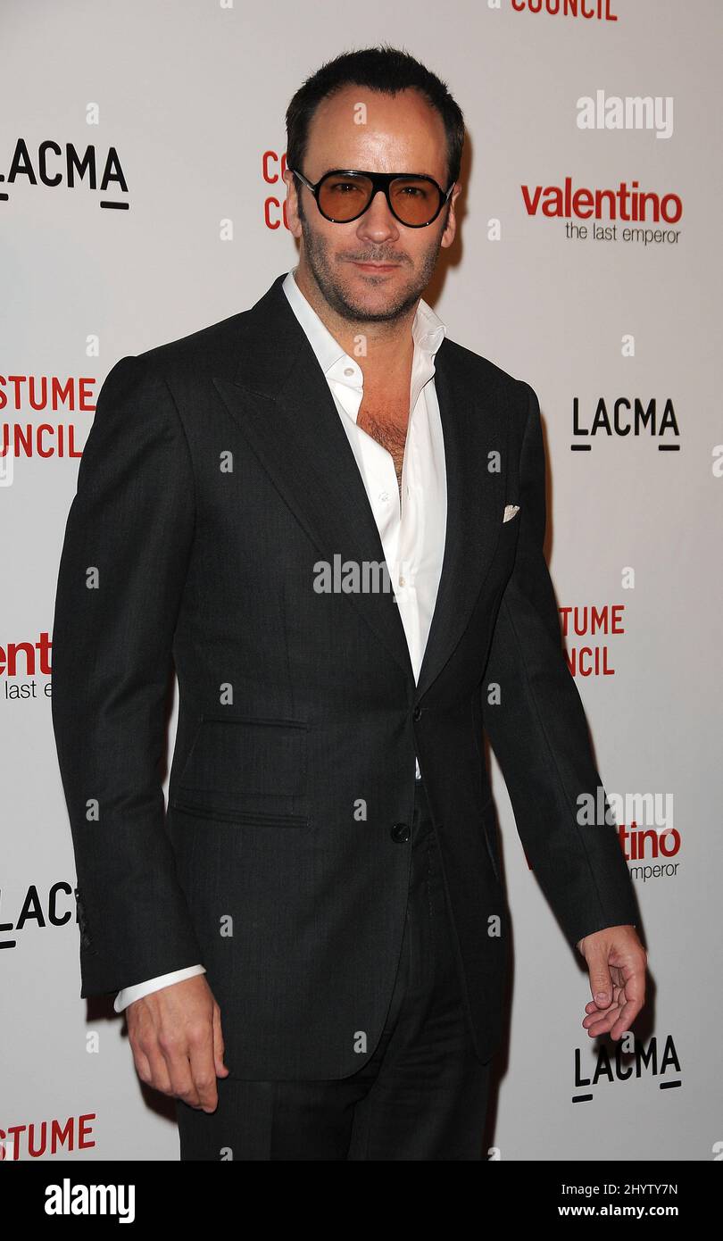 Tom Ford arriving for the premiere of 