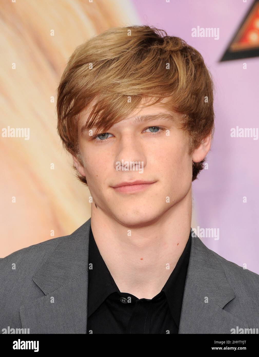 Lucas Till arrives at Hannah Montana: The Movie, World Premiere at The ...