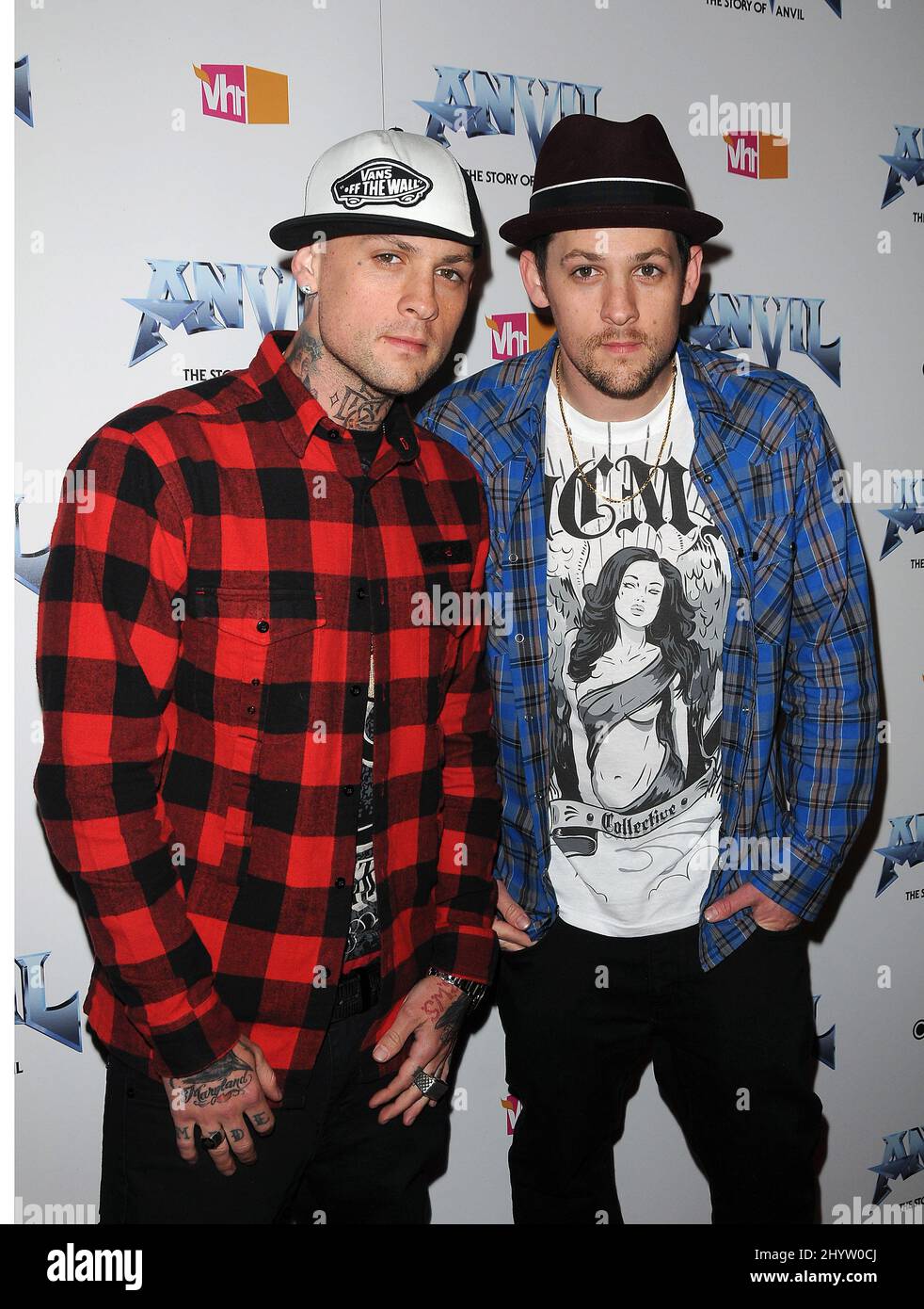 Benji madden benji and joel madden hires stock photography and images