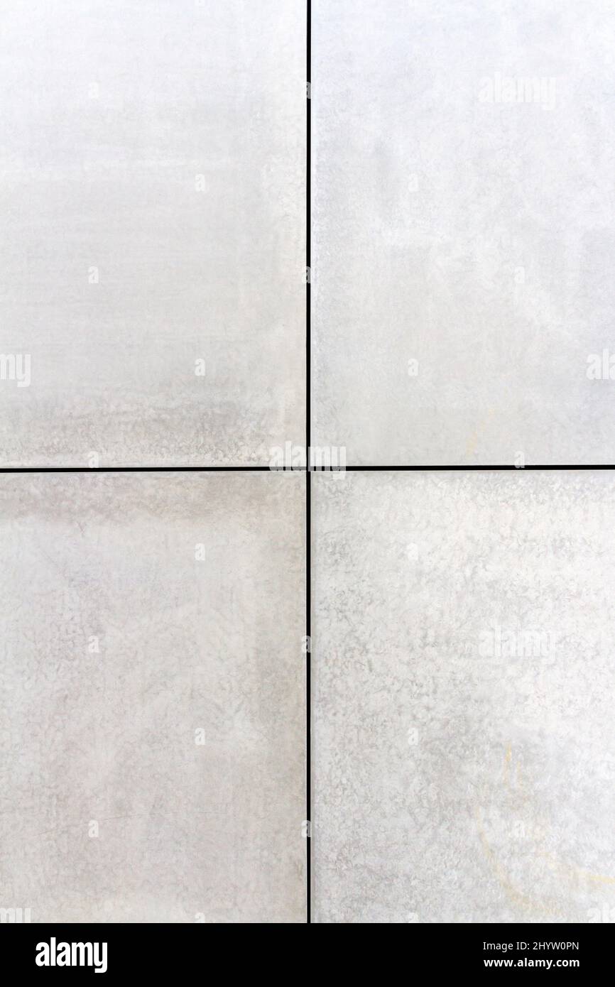 Modern large concrete cement tile texture background Stock Photo