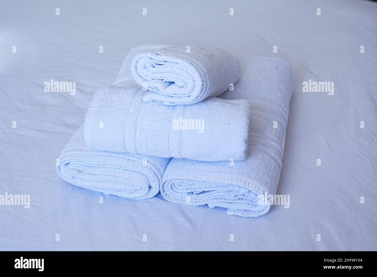 Close Up Photo of Large Bath Towels and Small Face Towels …