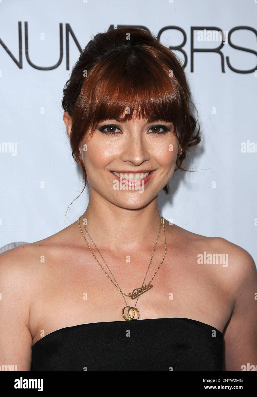 Vanessa Britting arrives at the 100th Episode of “Numb3rs” Party Held